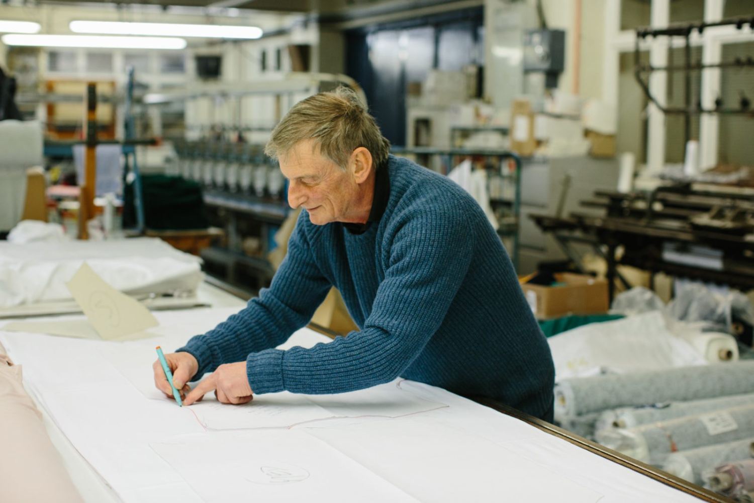 Factory owner, Leicester, 2016
